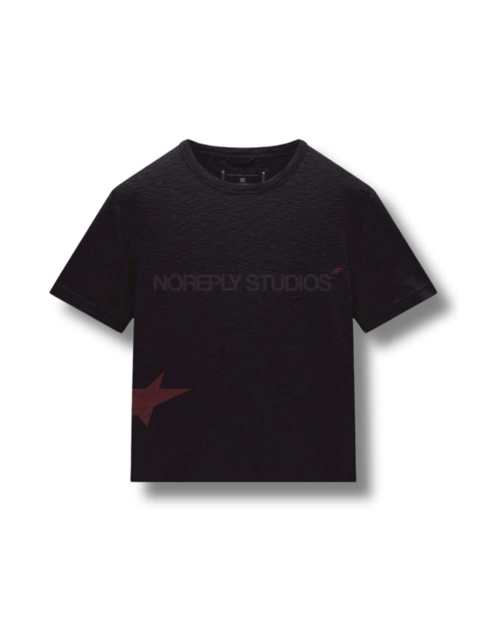 Black Vintage Slub tee