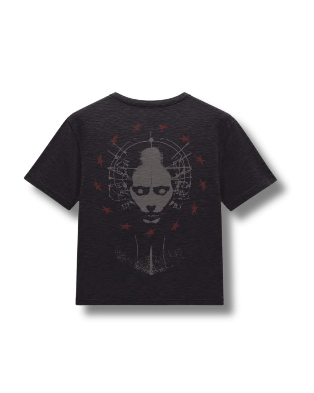 Black Vintage Slub tee