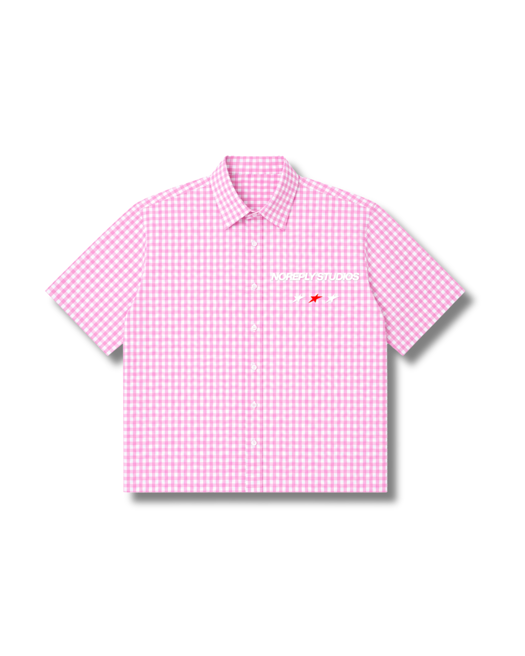 PINK AUTHENTIC CHECKS SHIRT
