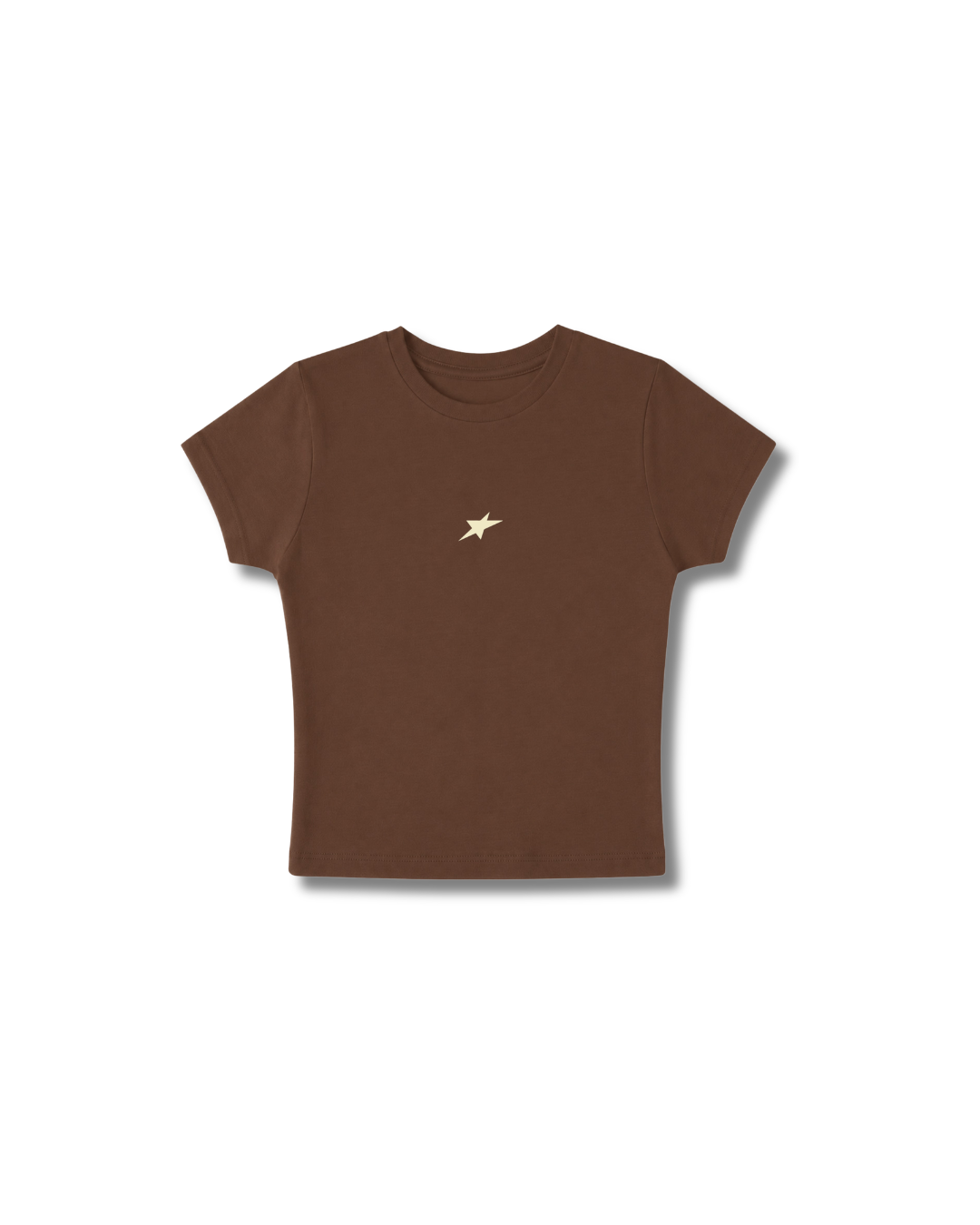Mousse Brown Baby Tee
