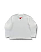 White Waffle Knit