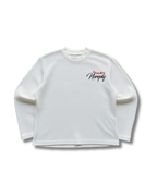 White Waffle Knit