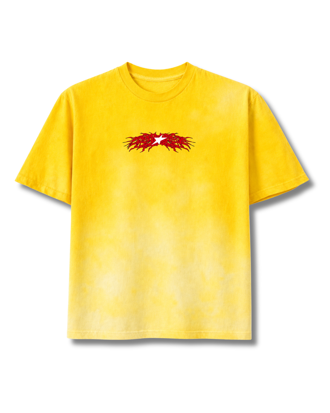 Lemon Yellow Washed Tee