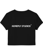 Black Baby Tee Back Design