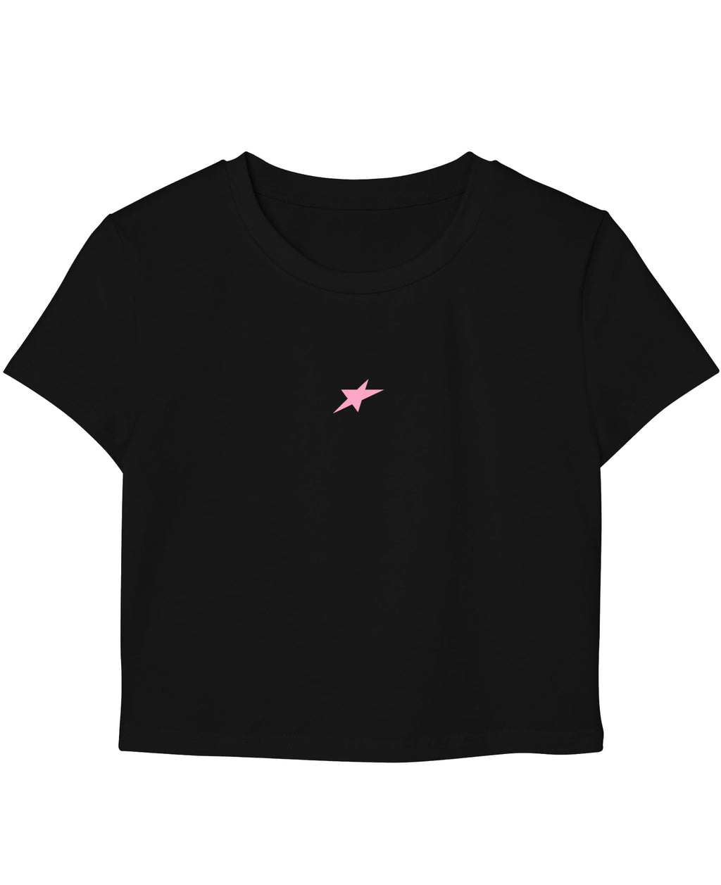 Black Baby Tee Front Design
