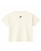 Off White Boxy Fit T-shirt Back Design