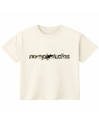 Off White Boxy Fit T-shirt Front Design