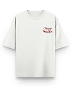 Off White Oversized T-shirt Front Design