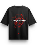 Black Oversized T-shirt Back Design