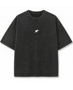 Vintage Fade Wash Oversized T-shirt Front Design
