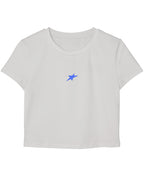 White Baby Tee Front Design
