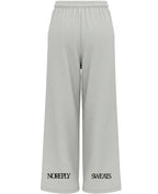 Grey Cotton Joggers Back Design